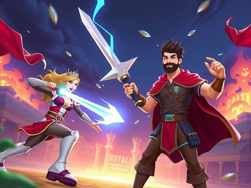 Royals Power Play Combat Mechanics Royals Power Play Battle Scene